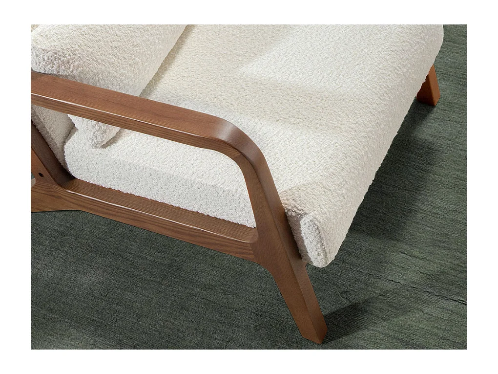 Weißer Stoffsessel  5100 ANGEL CERDA