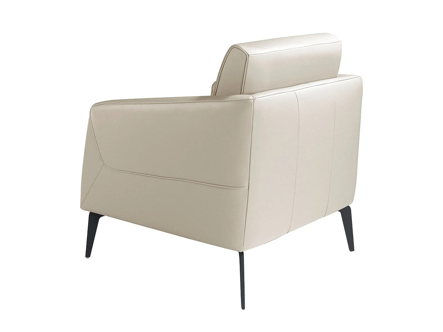 Taupegrauer Ledersessel 5094 ANGEL CERDA