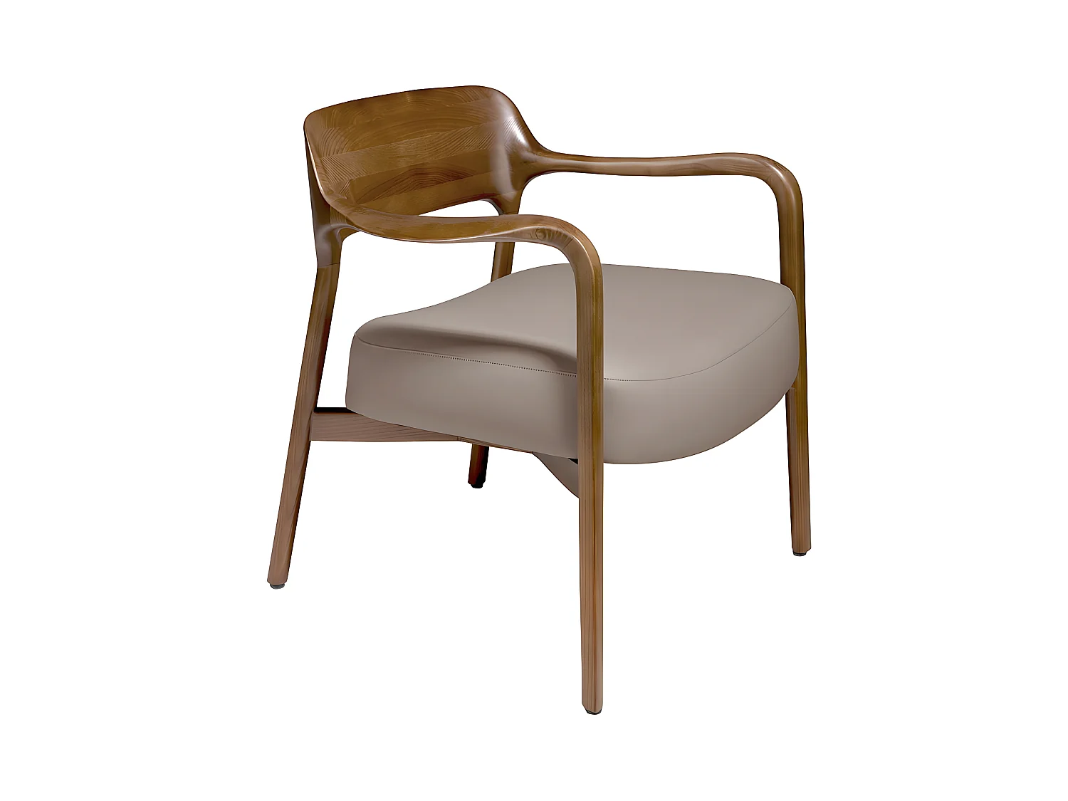 Fauteuil en simili cuir de vison 5082 ANGEL CERDA