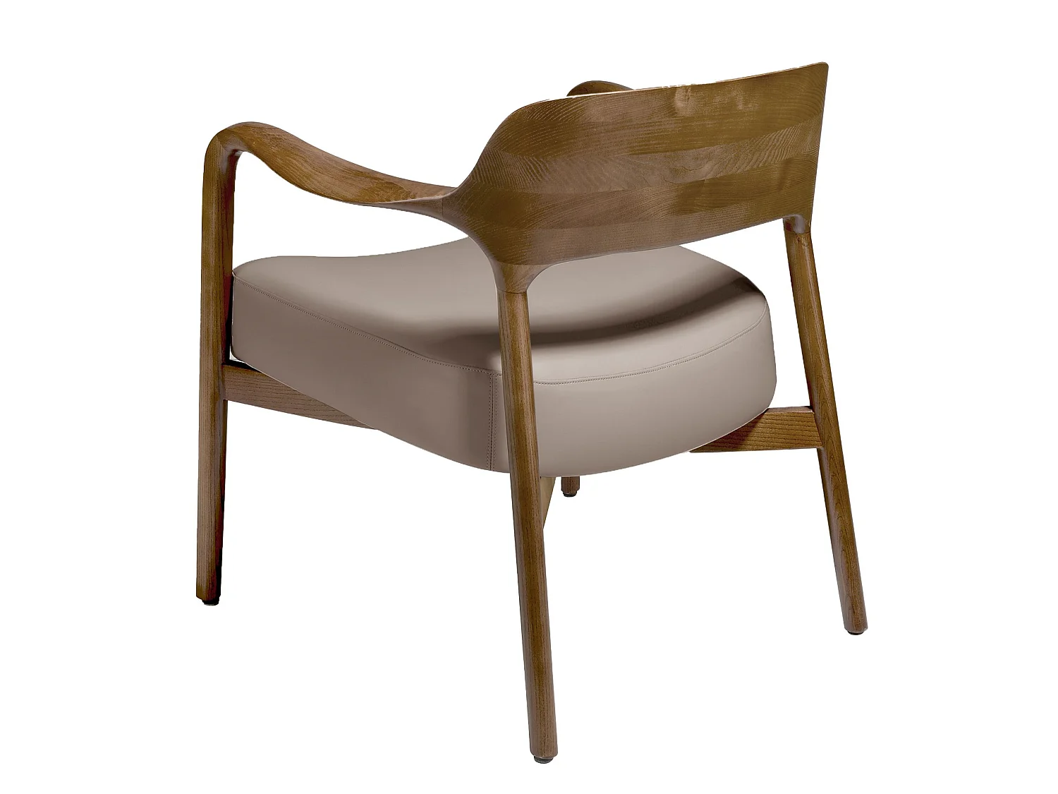 Fauteuil en croûte de cuir de vison 5082 ANGEL CERDA