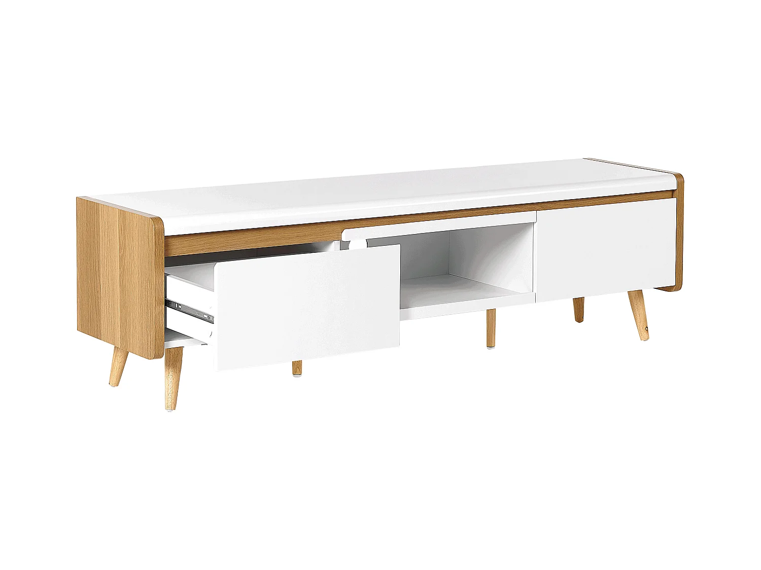 TV-meubel CUSTER Wit
