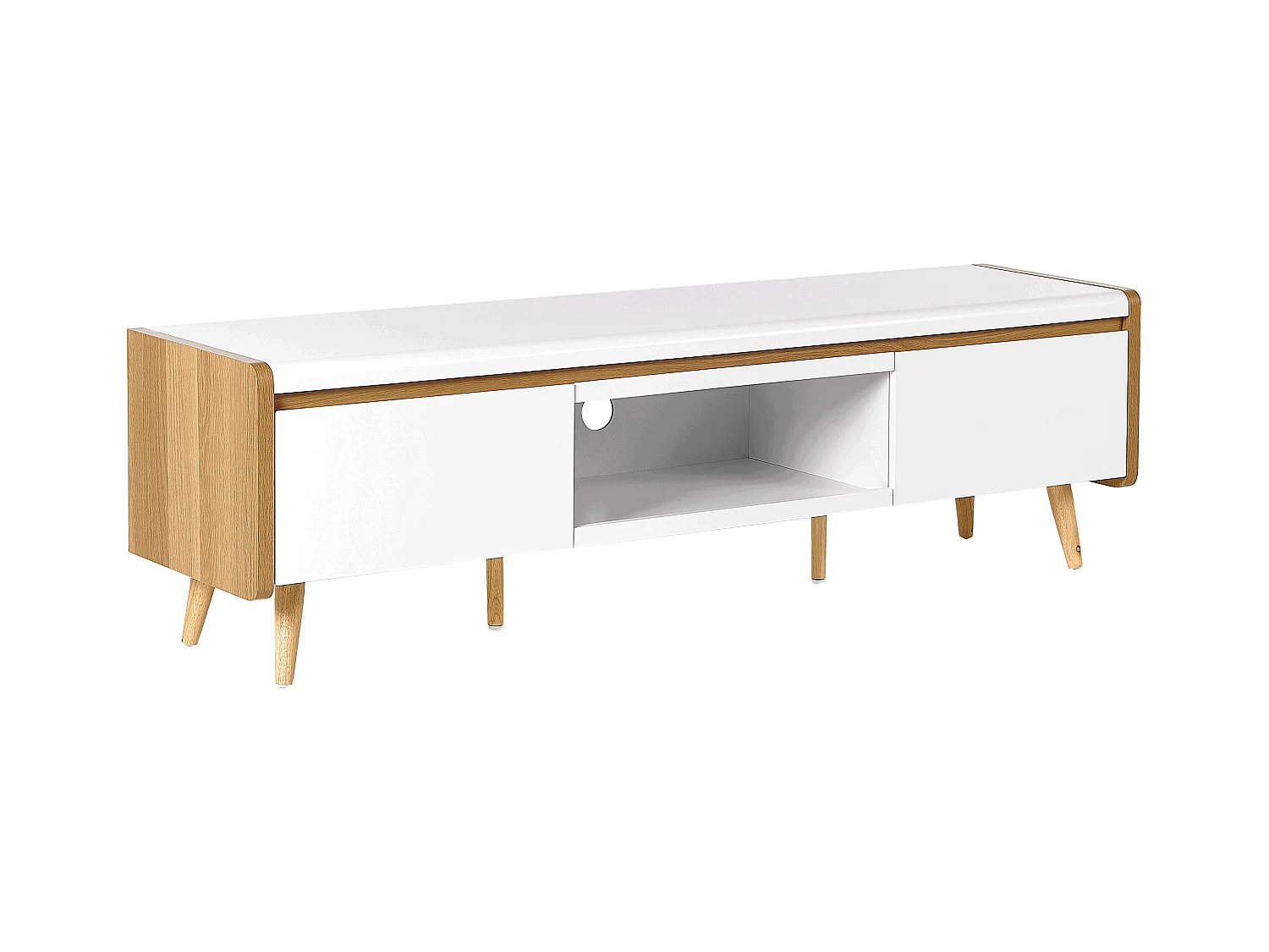 Meuble TV CUSTER Blanc
