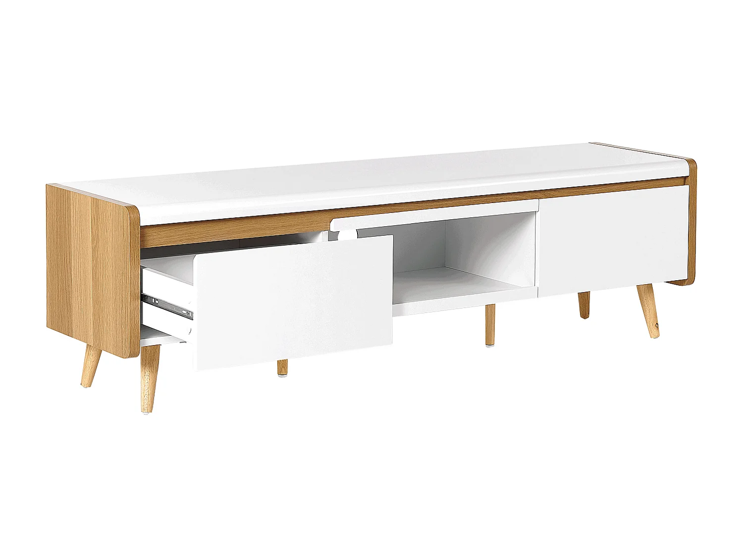 Meuble TV CUSTER Blanc