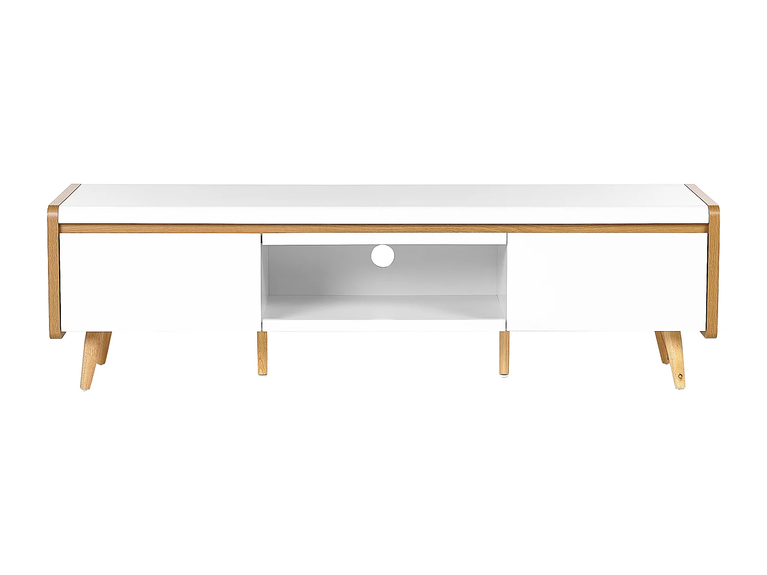 Meuble TV CUSTER Blanc