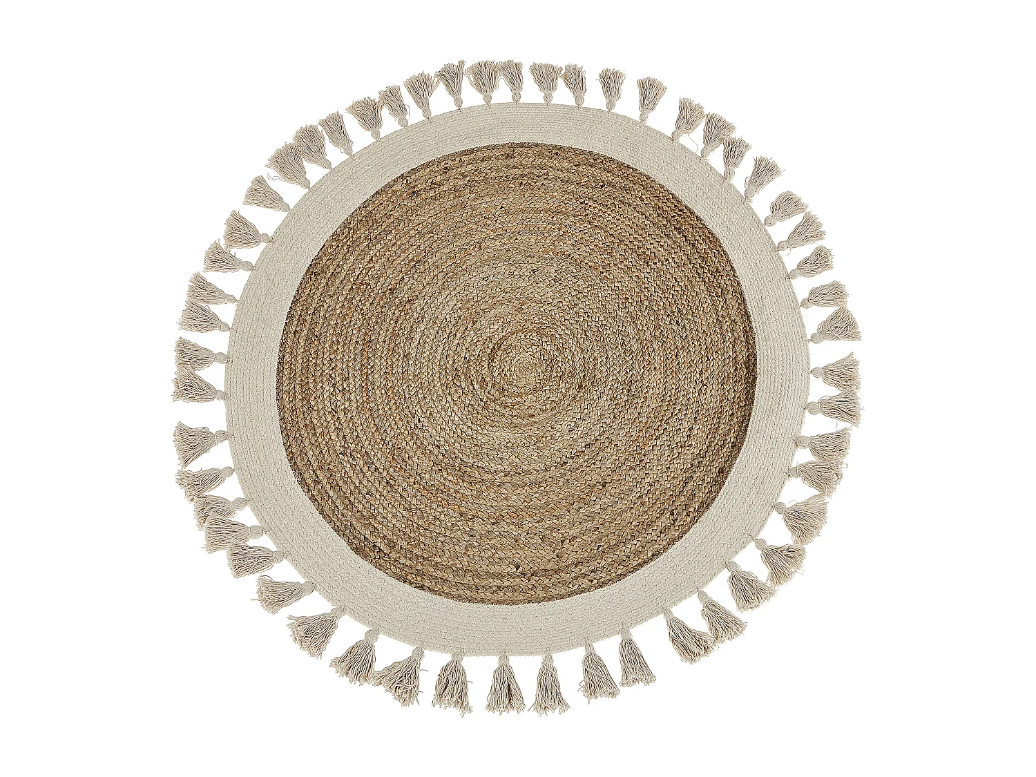 Tapis SAMSUN Beige ø 120 cm Jute