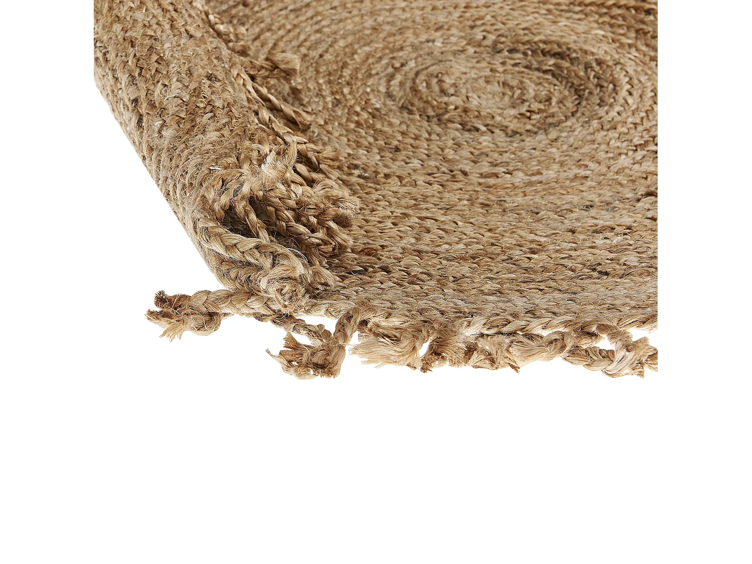 Tapis ZONGULDAK Beige ø 120 cm Jute