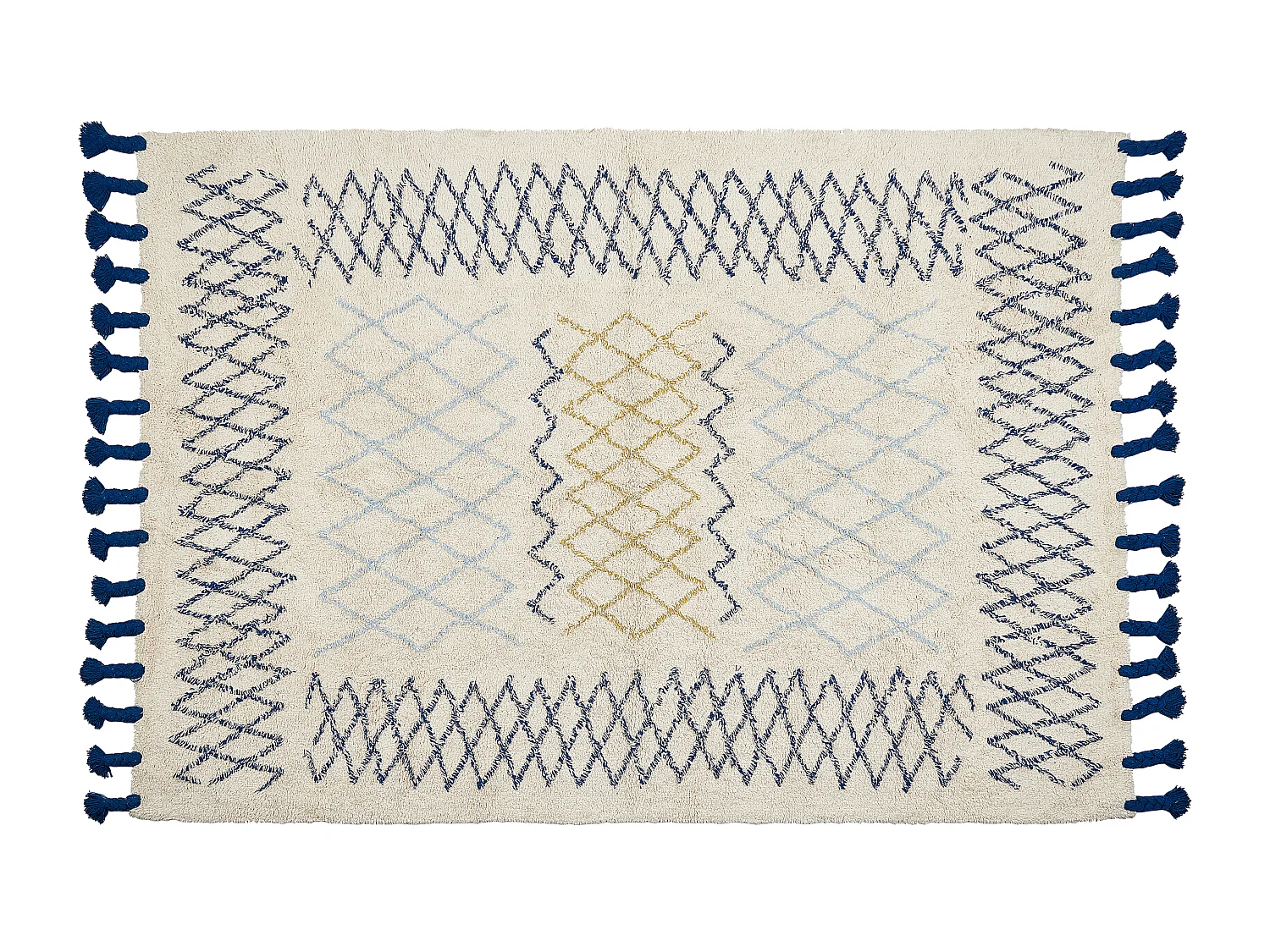 Tapis ERZINCAN Beige 160 x 230 cm Coton