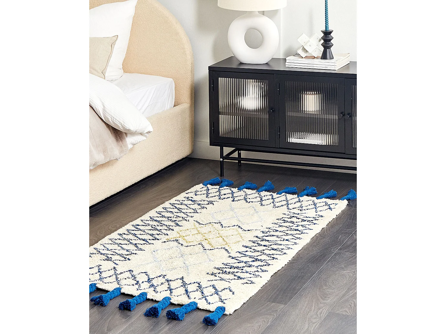 Tapis ERZINCAN Beige 80 x 150 cm Coton