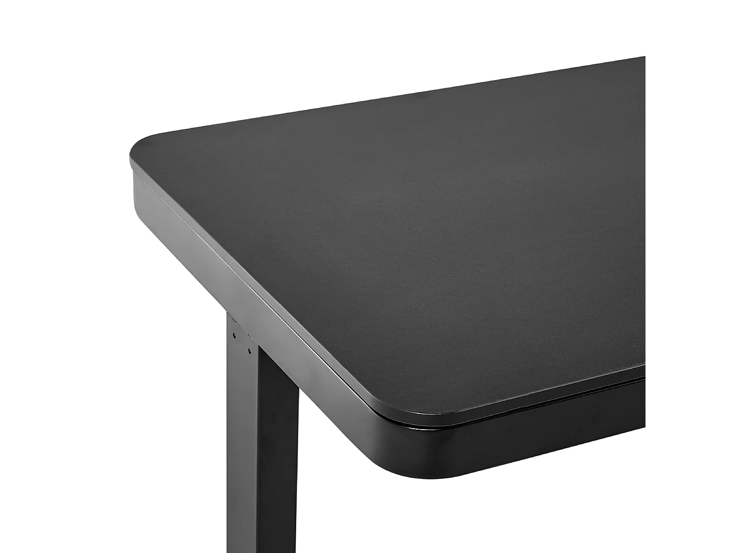Bureau réglable en hauteur électriquement KENLY Noir 120 cm 60 cm avec port USB