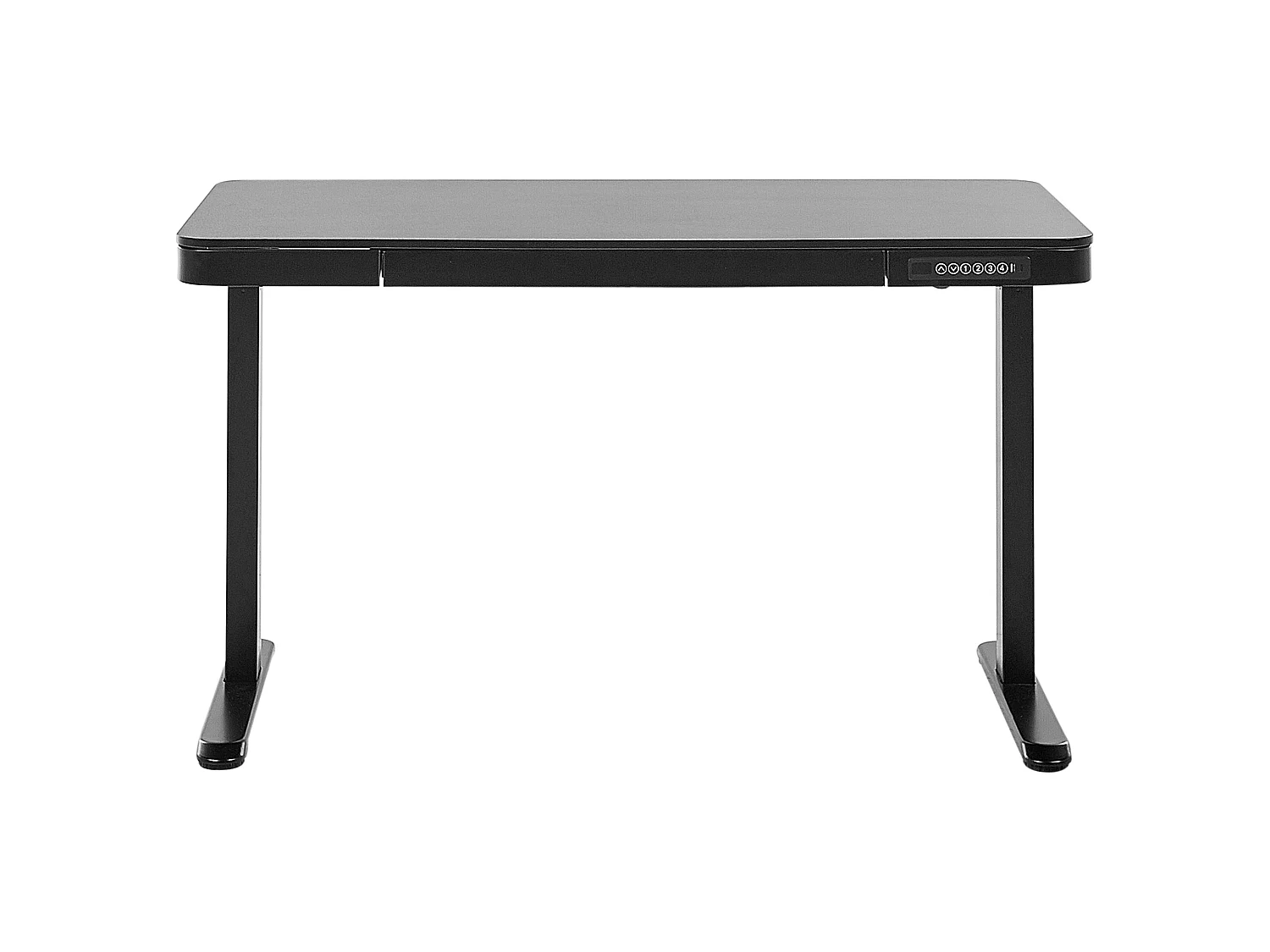 Electric Adjustable Standing Desk KENLY Black 120 cm 60 cm with USB Port