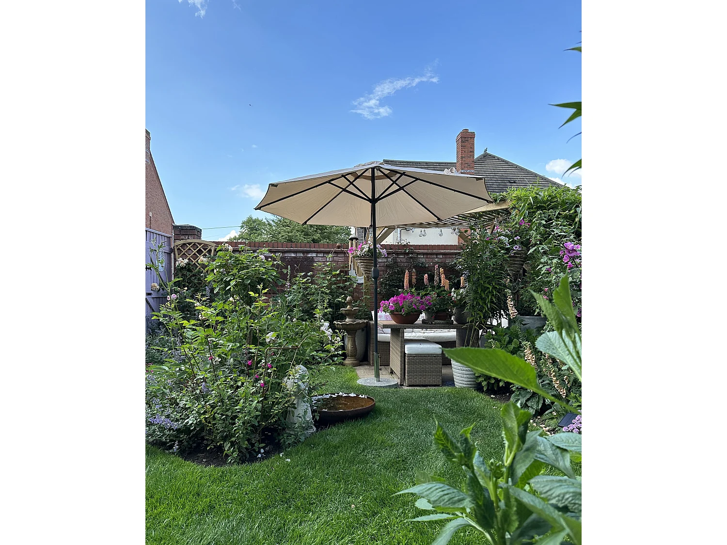 Socle de parasol CEGGIA Gris Rond 25 kg