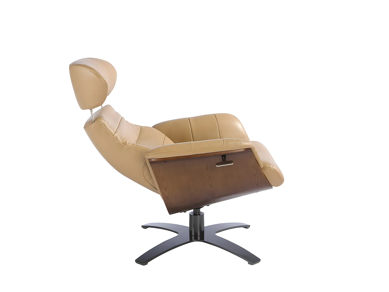 Sillón giratorio tapizado piel  5087 ANGEL CERDA