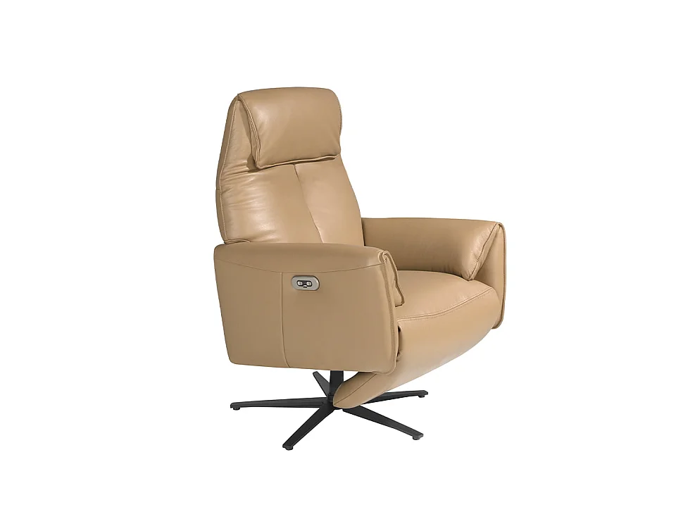 Fauteuil relax pivotant en cuir Arena 5086 ANGEL CERDA