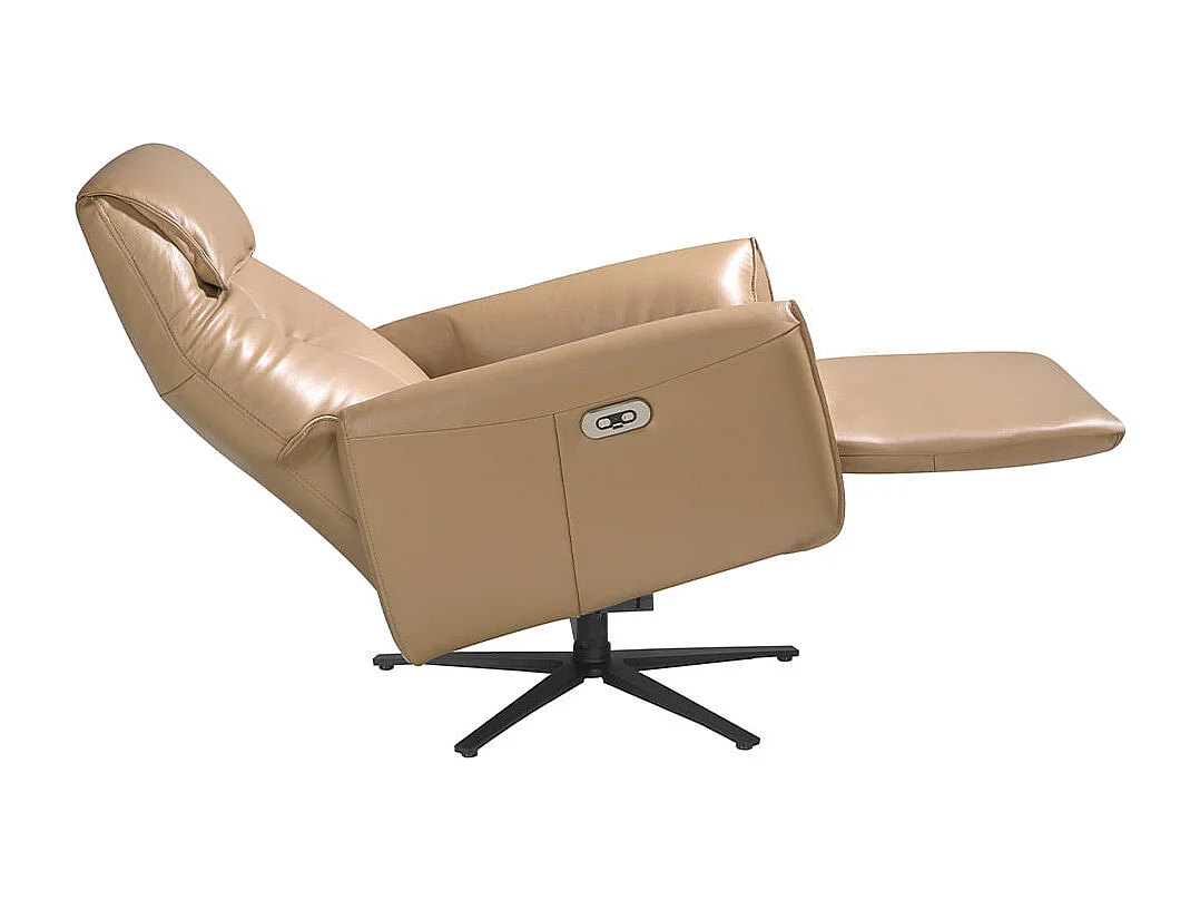 Fauteuil relax en cuir pivotant arena 5086 ANGEL CERDA