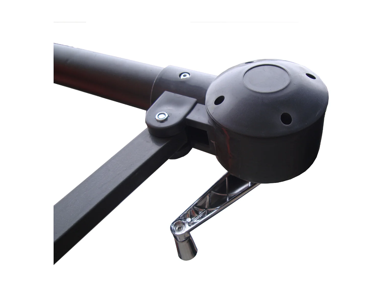 Parasol carré Solenzara écru 3x3mètres SOLENZARA