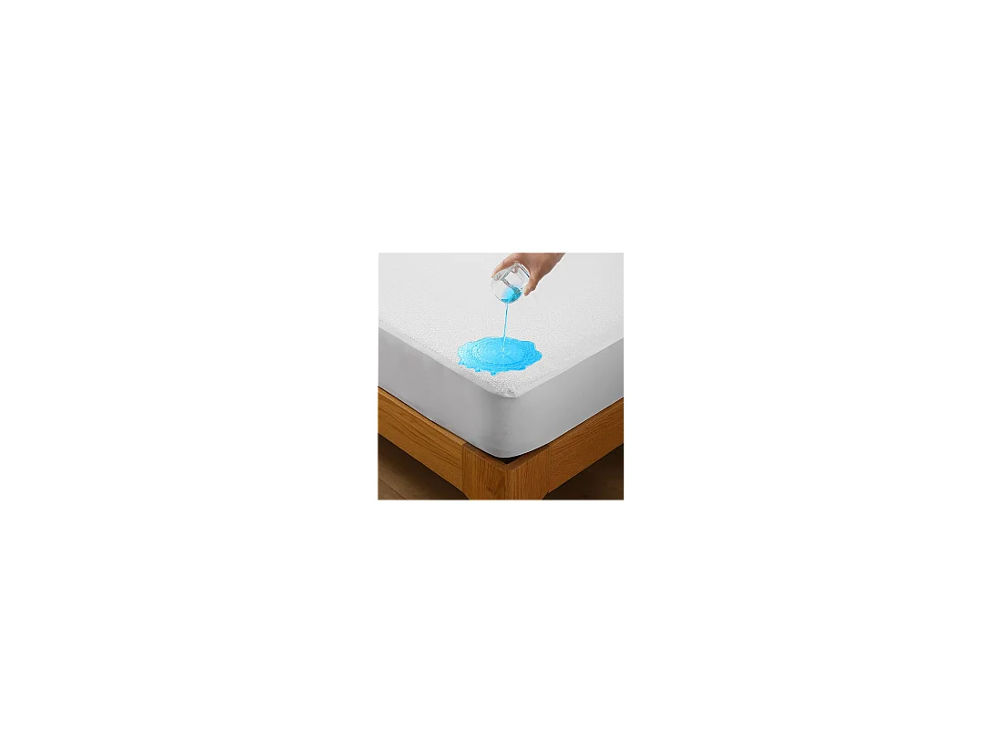 PROTÈGE MATELAS ALÈSE blanc 160x200 cm