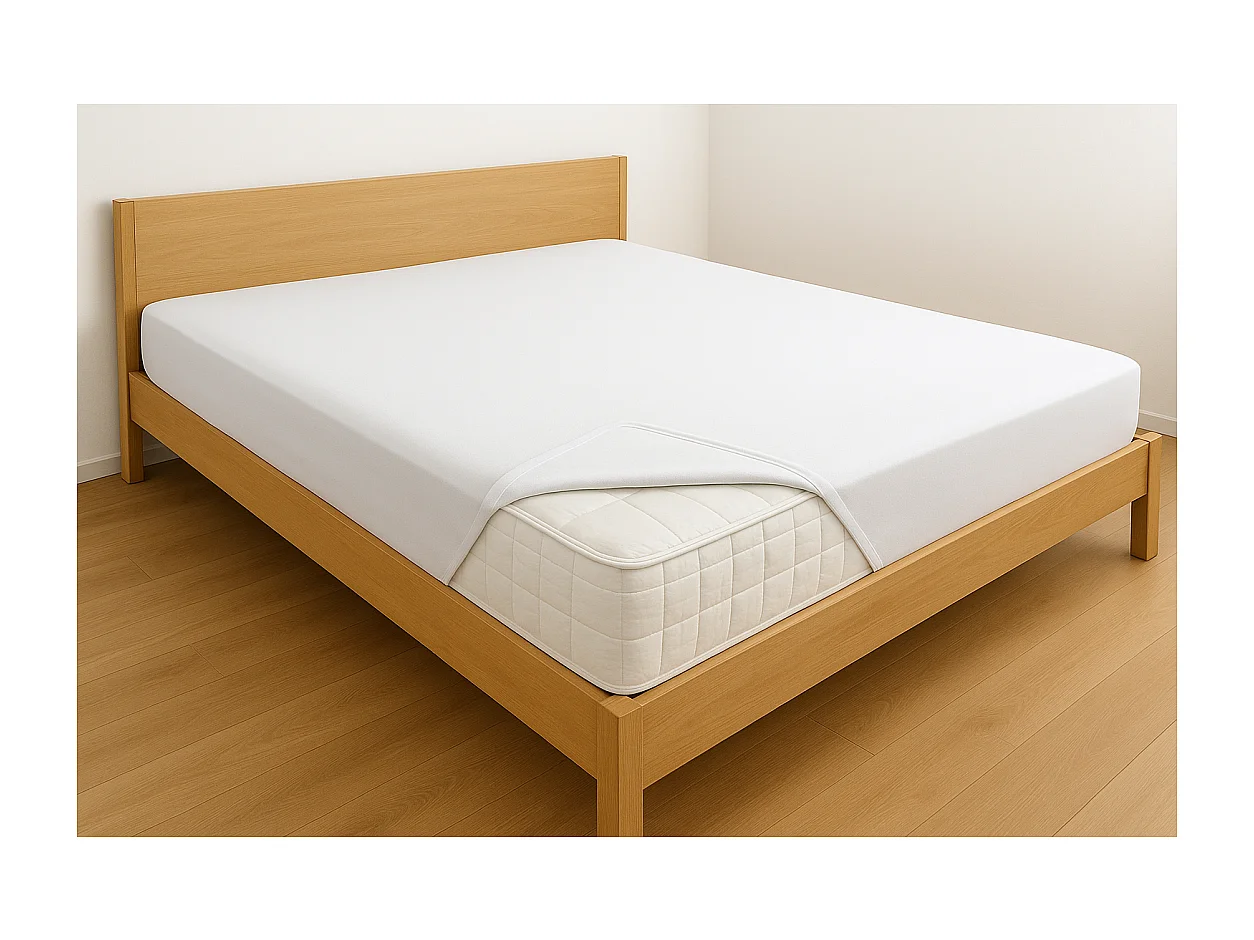 Protège Matelas 140x200 Imperméable Lavable, Respirant et Silencieux Convient à Toutes les Épaisseurs