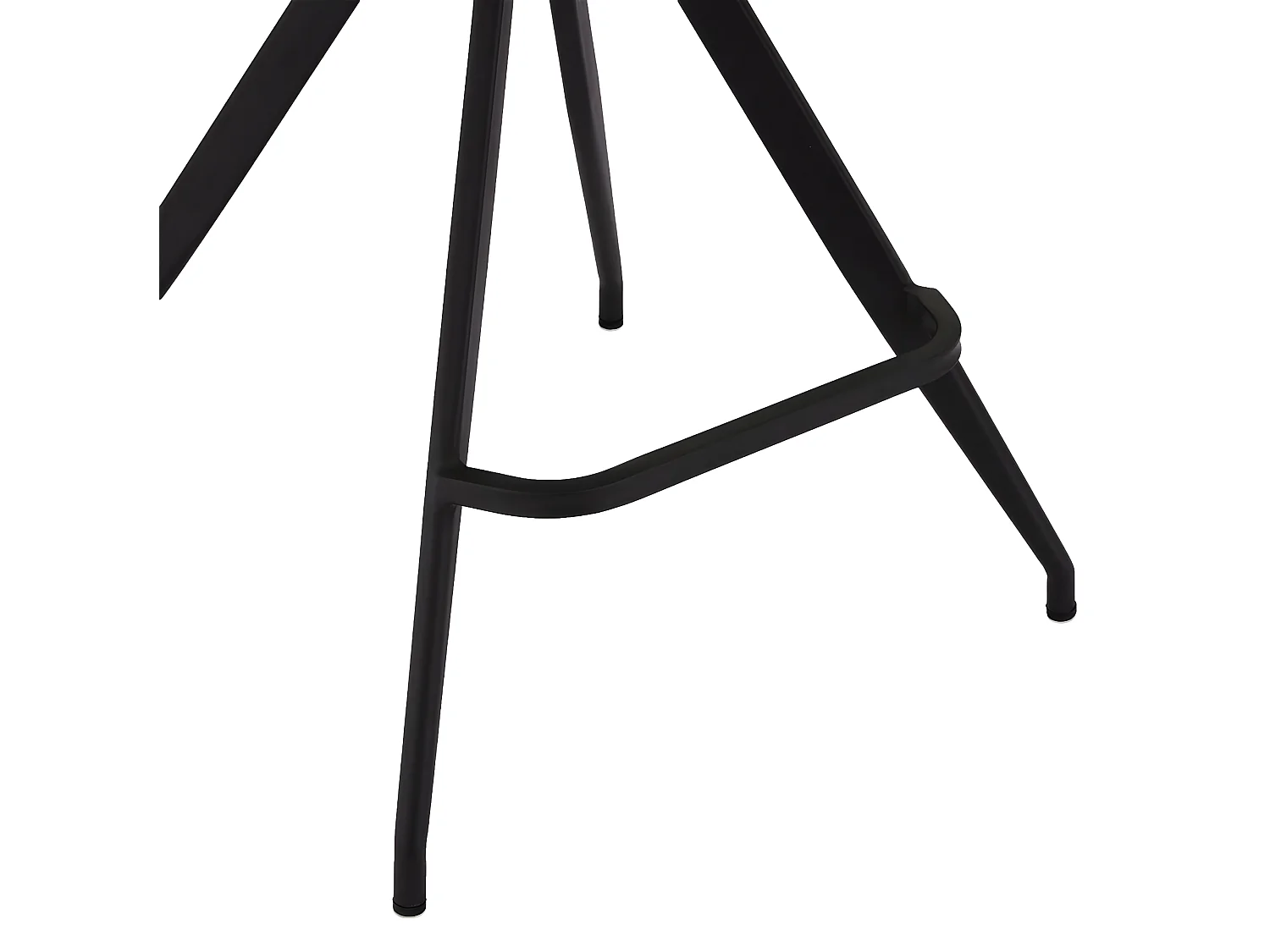 Barhocker Drehbar 2er Set Isabel - Kunstleder & Metall - Braun