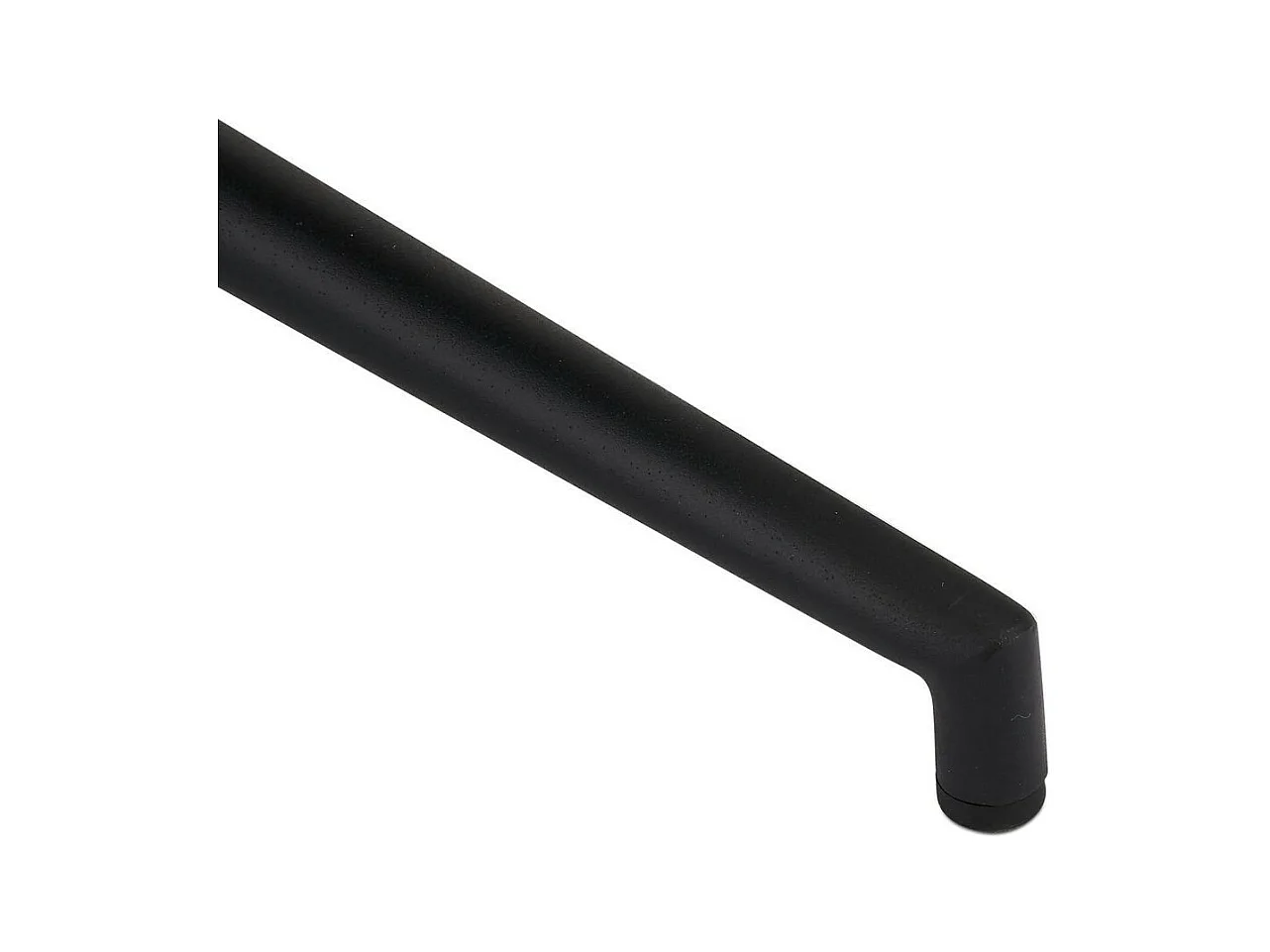 Lot de 2 chaises avec accoudoirs Luna - Simili et métal - Noir