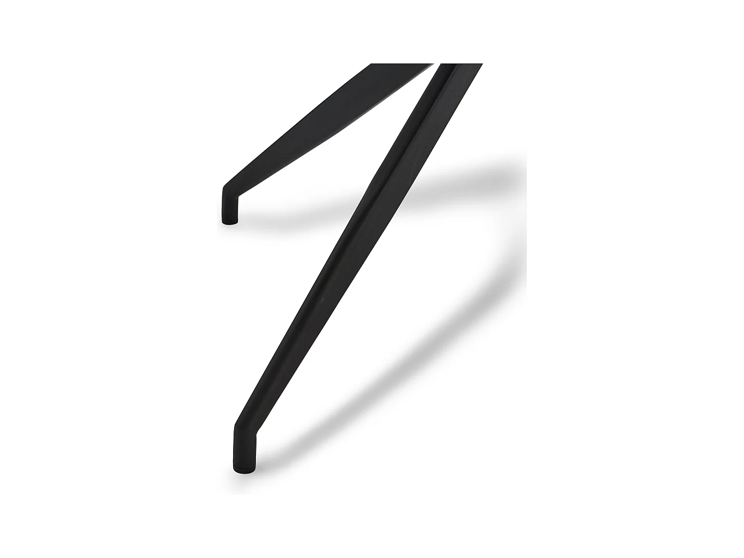 Lot de 2 chaises avec accoudoirs et pivotant Isabel - Simili et métal - Marron