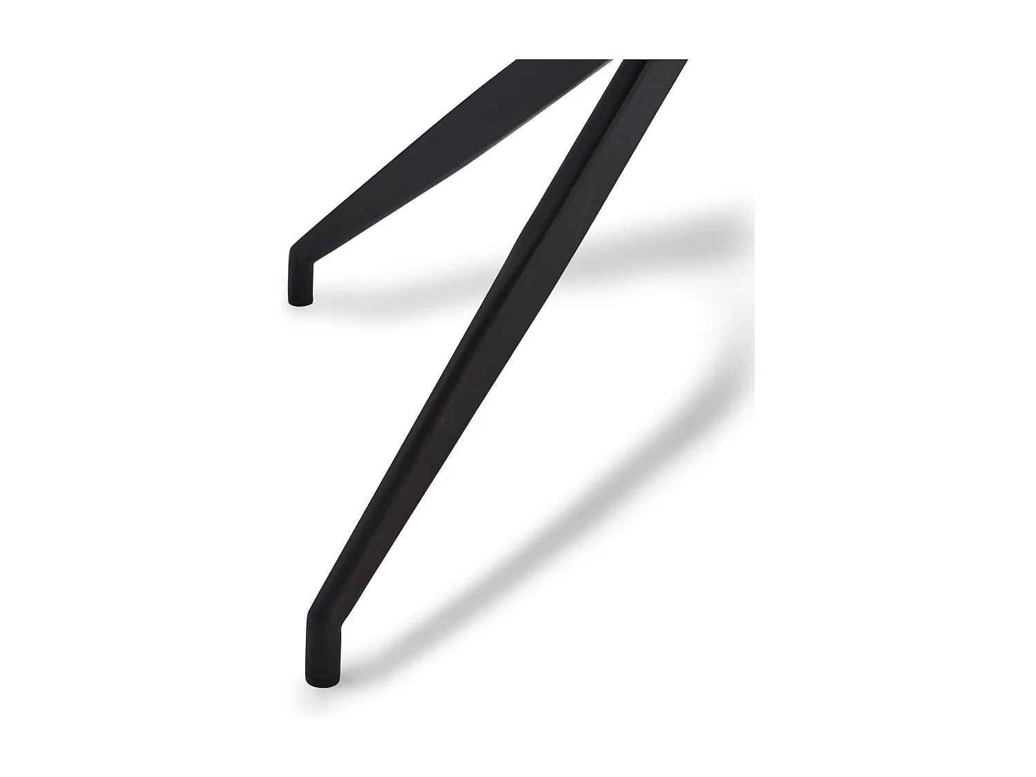 Lot de 2 chaises avec accoudoirs et pivotant Isabel - Simili et métal - Marron