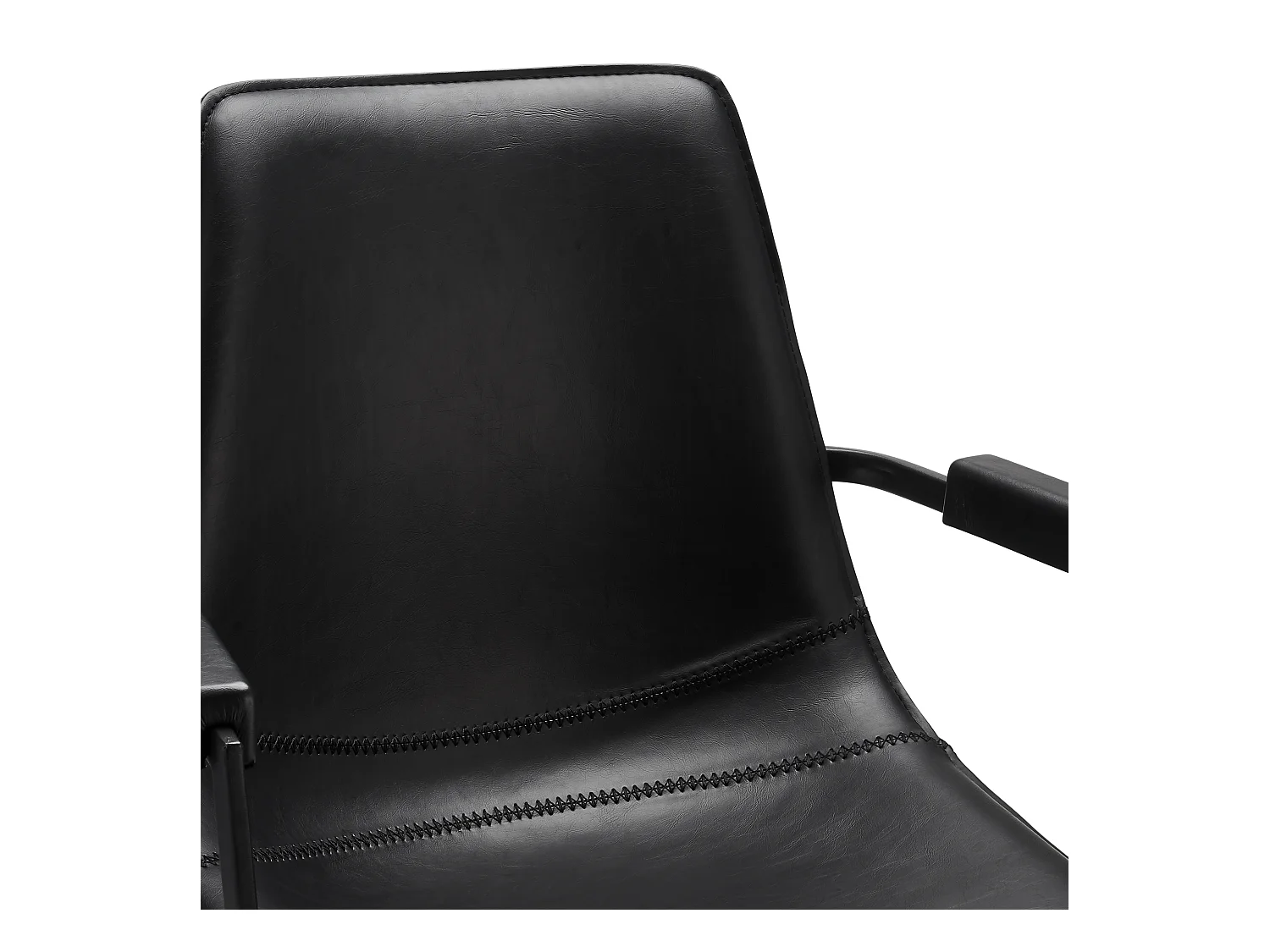 Esszimmerstuhl Drehbar 2er Set Isabel - Samt & Metall - Schwarz