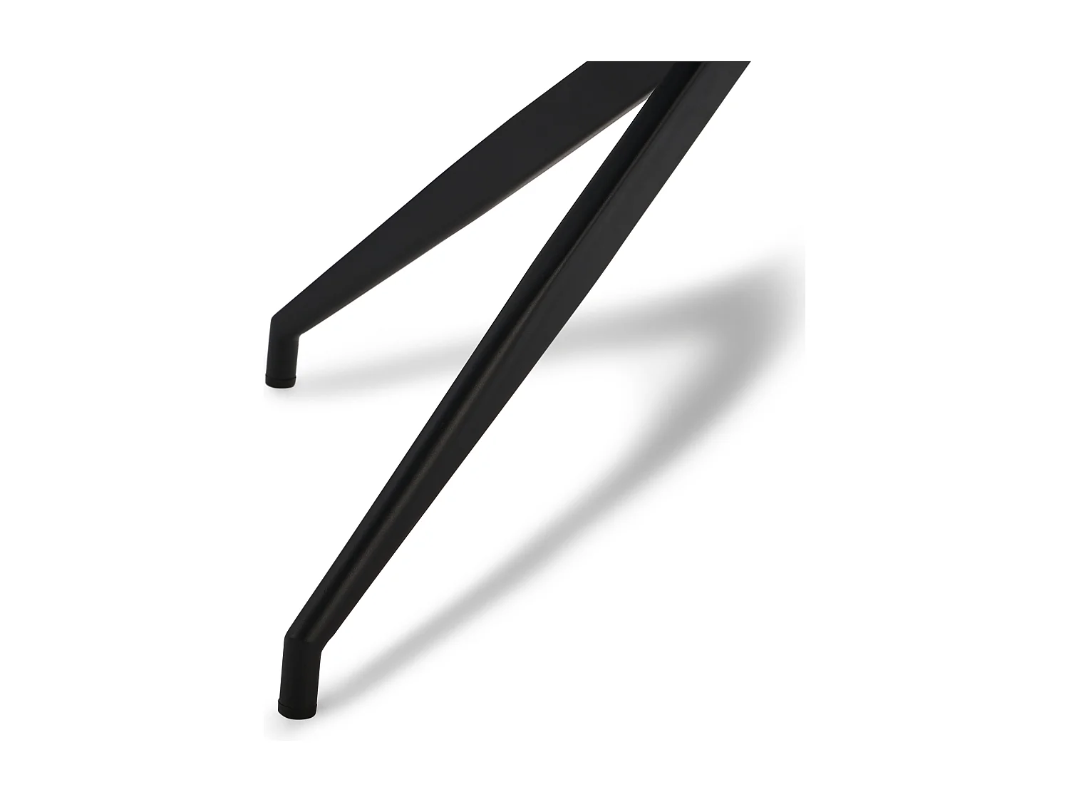 Lot de 2 chaises avec accoudoirs et pivotant Isabel - Simili et métal - Marron