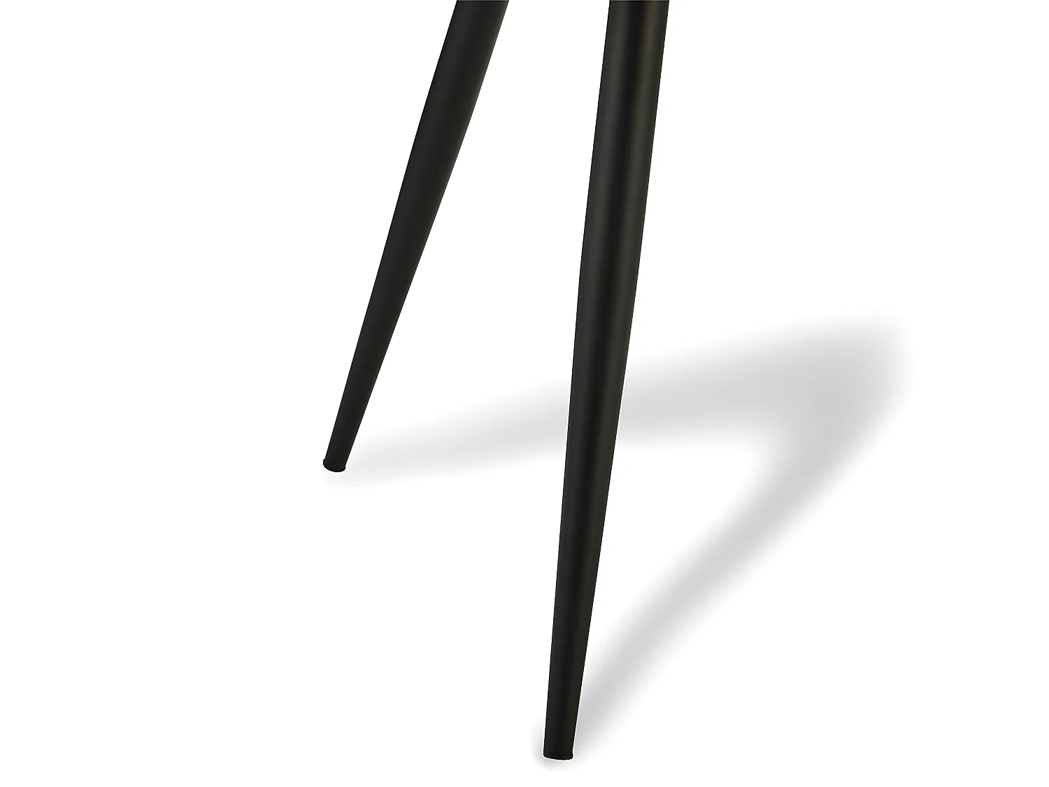 Lot de 2 chaises avec accoudoirs Nadja - Velours et métal - Olive Verte