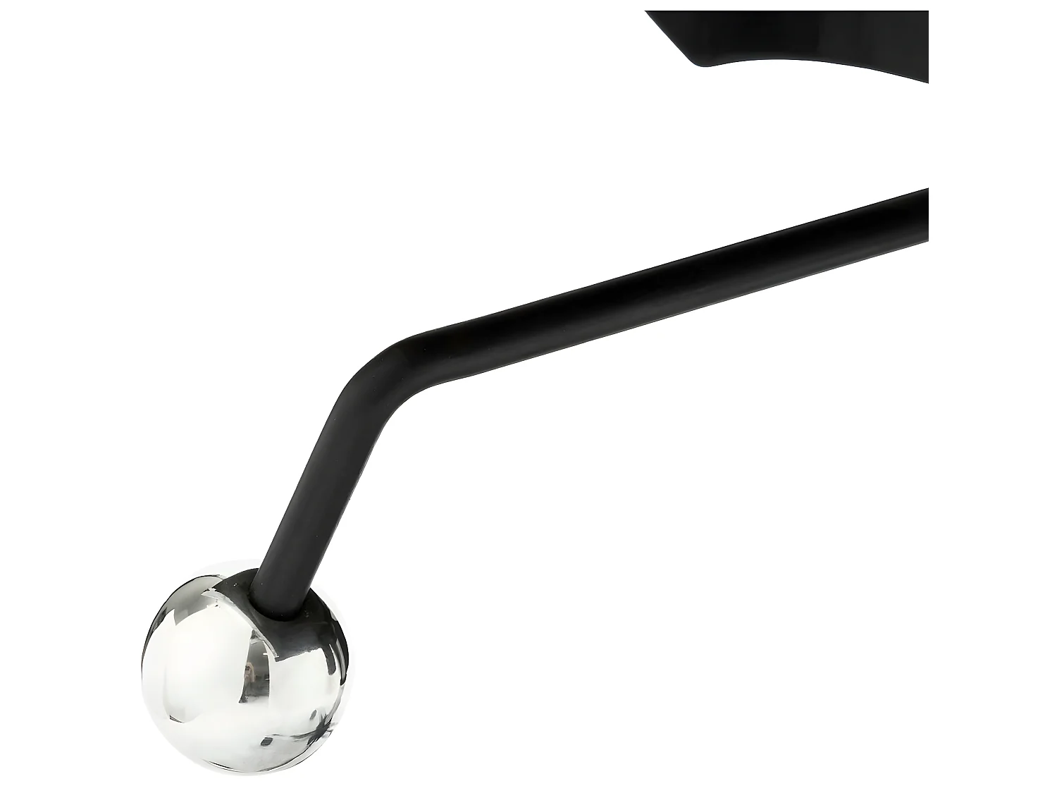 Chaise de bureau ergonomique Designo - Réglable en hauteur - Pivotant - Inclinable - Simili et métal - Noir