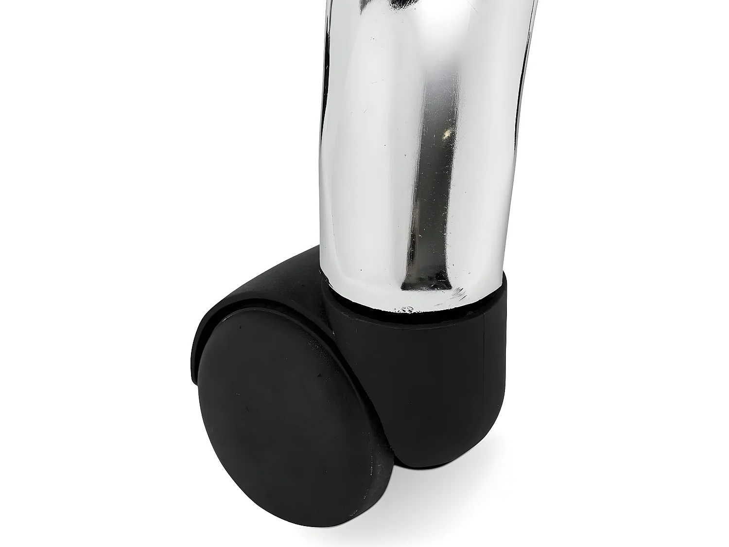 Chaise de bureau ergonomique Designo - Réglable en hauteur - Pivotant - Inclinable - Simili et métal - Noir