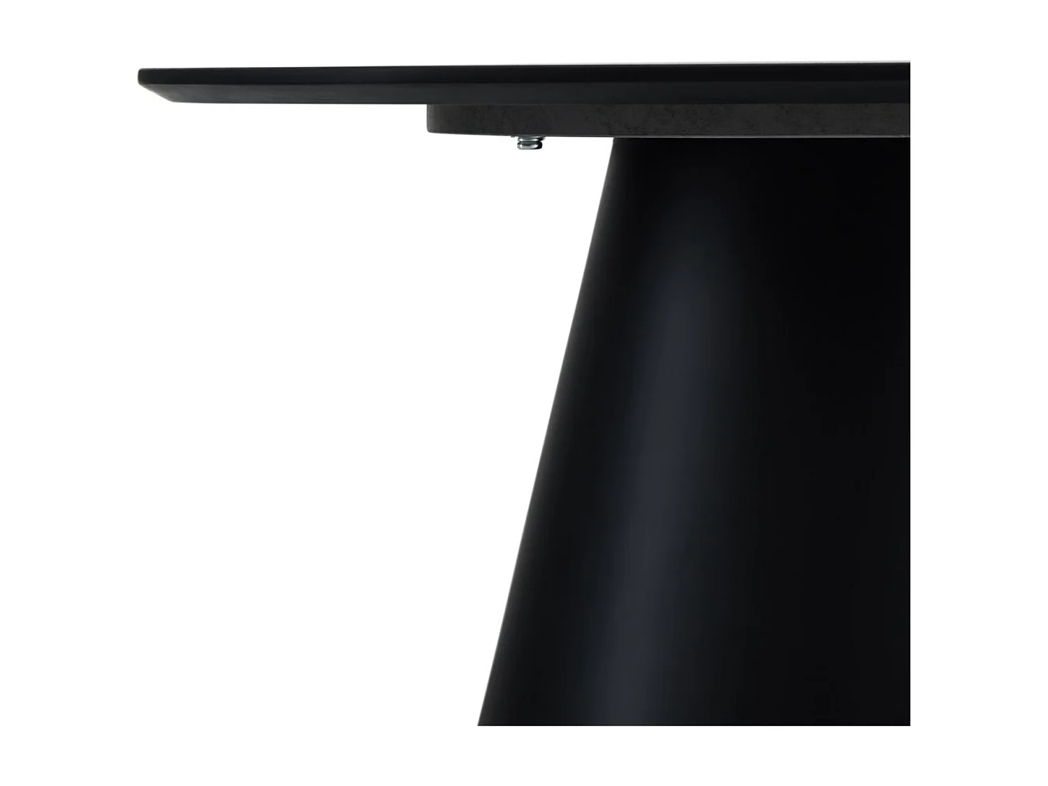 Fauteuil relax avec repose-pieds Crown - Cuir et bois - Noir