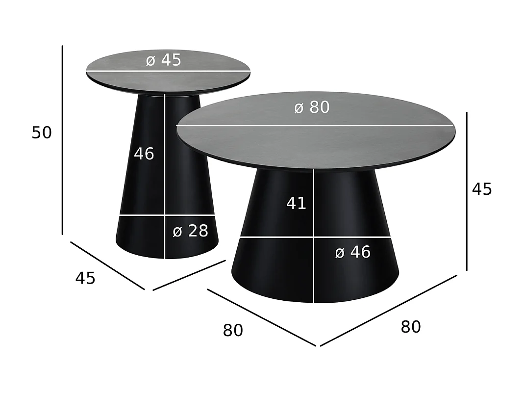Fauteuil relax avec repose-pieds Crown - Cuir et bois - Noir