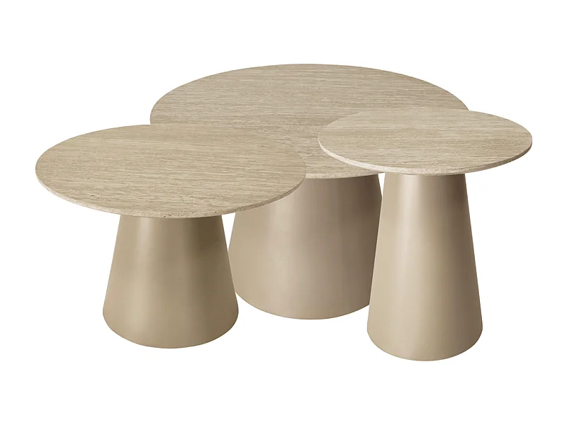 Fauteuil relax Delta - Tissu et métal - Noir