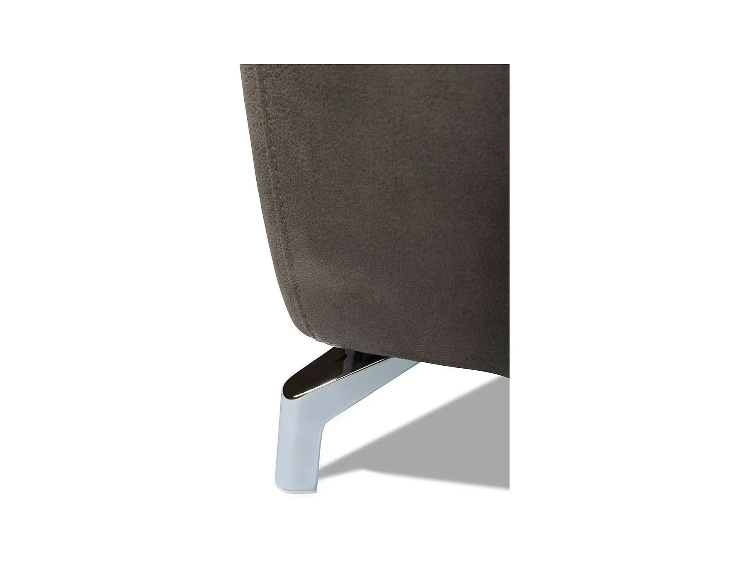 Tweezits elektrische relaxbank Selesta van stof - bruin