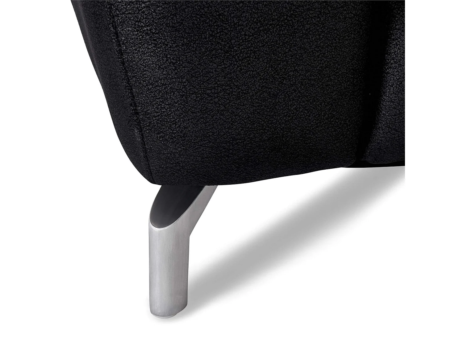 Canapé d'angle 32 Relax Électrique 5 Places Selesta Noir Tissu