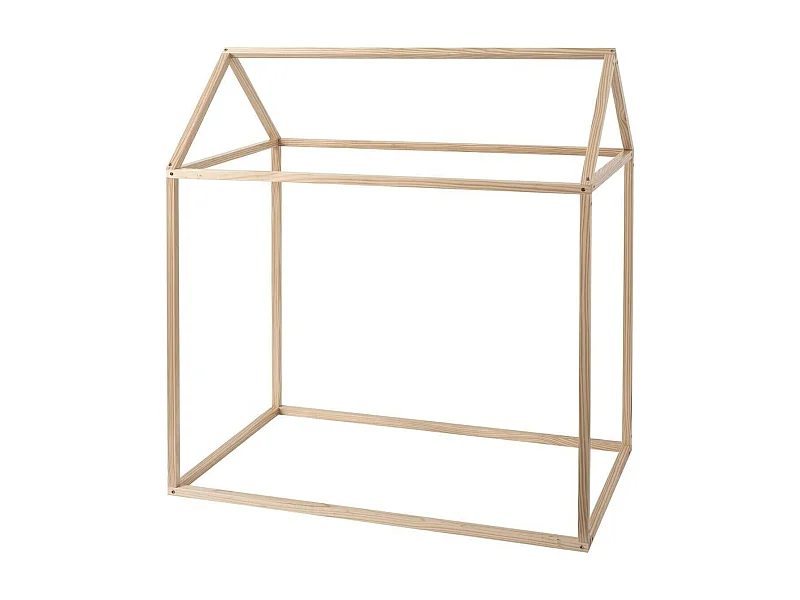 Cabane Déco Enfant 126cm Naturel