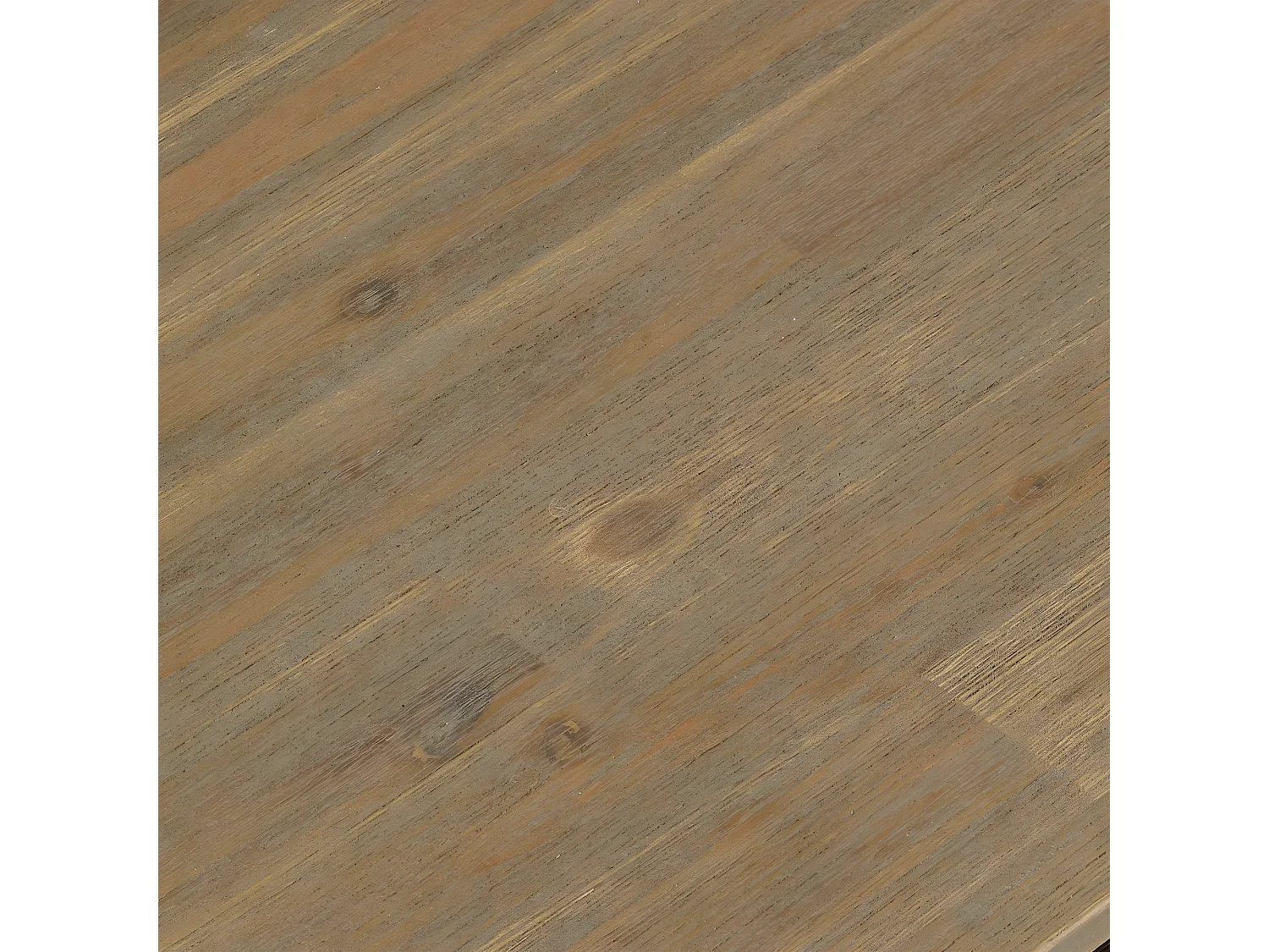 Meuble TV Malaga avec 2 portes et 1 tiroir - Acacia massif et MDF - Marron