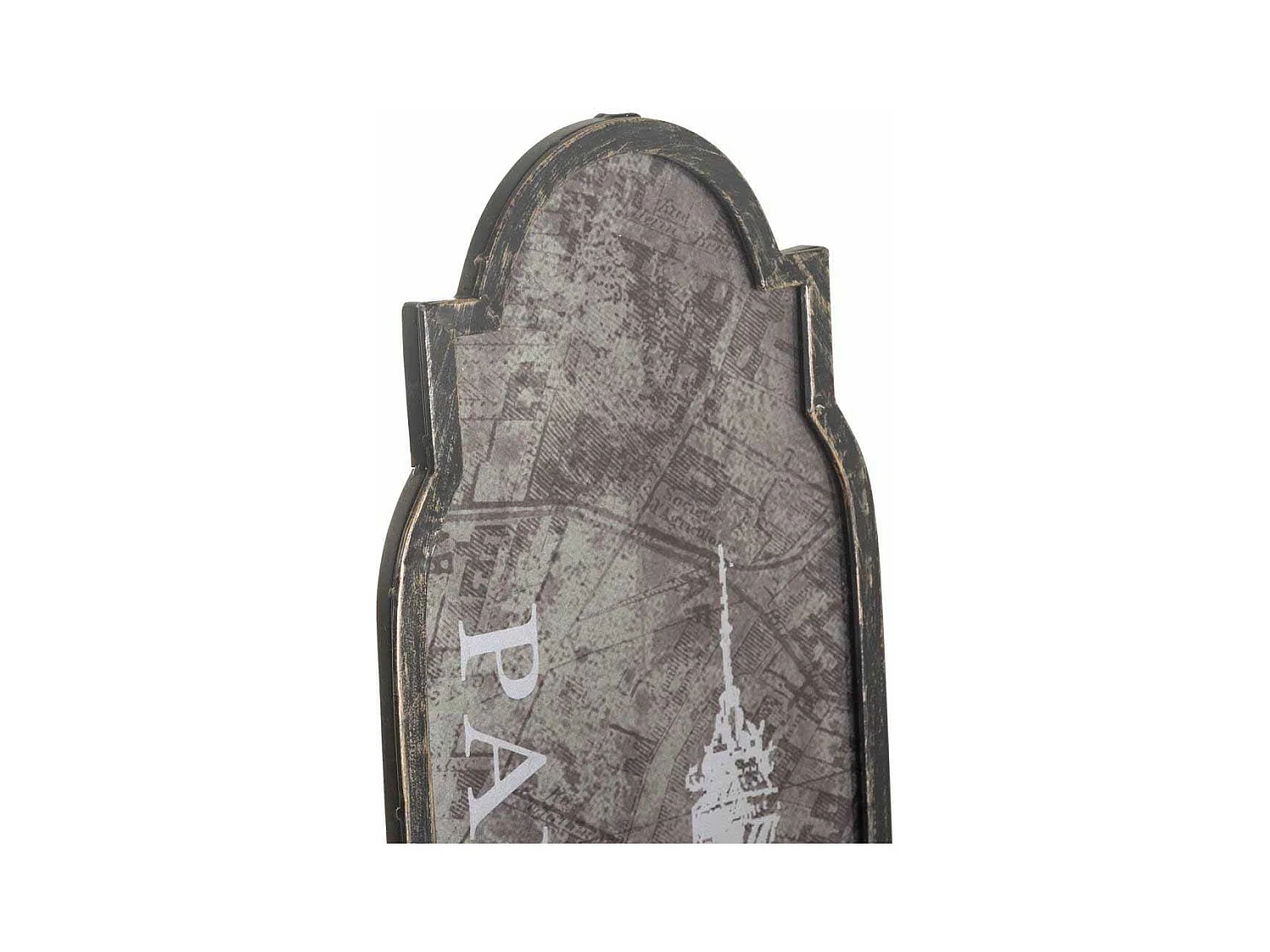 Quadro de metal com vidro 120x27x2,5