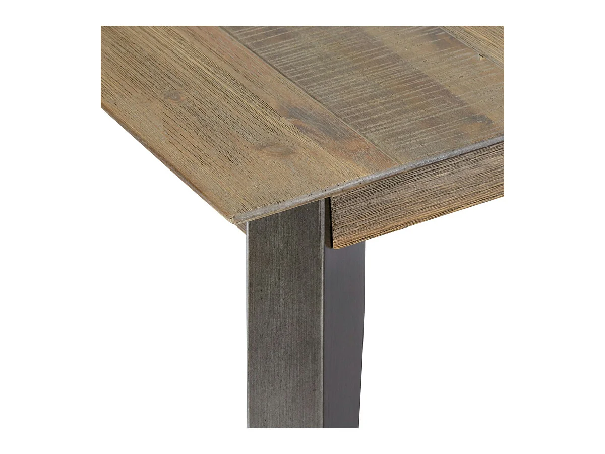 Table basse Malaga - Carrée - Acacia massif - Marron