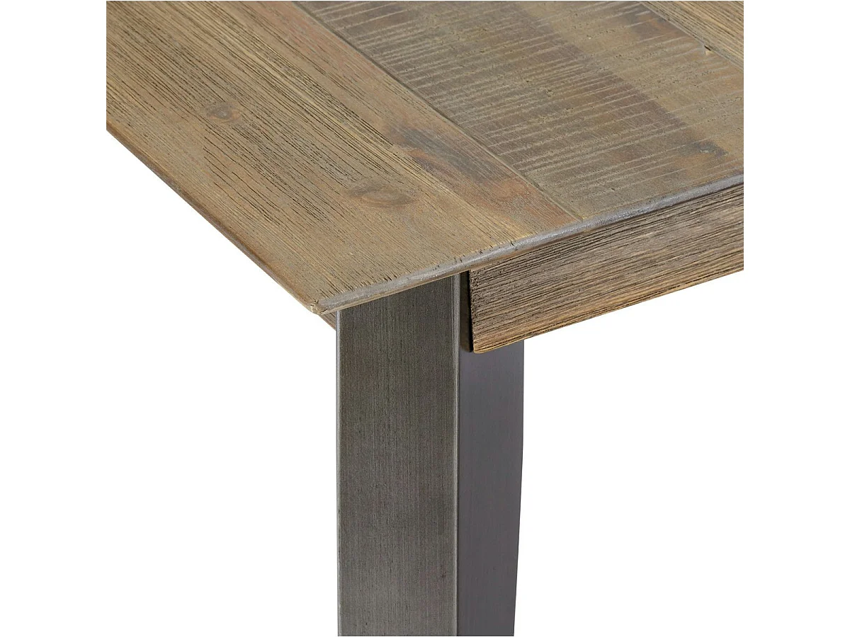 Table basse Malaga - Carrée - Acacia massif - Marron