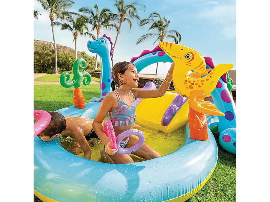 Aire de jeux gonflable Dinoland Intex
