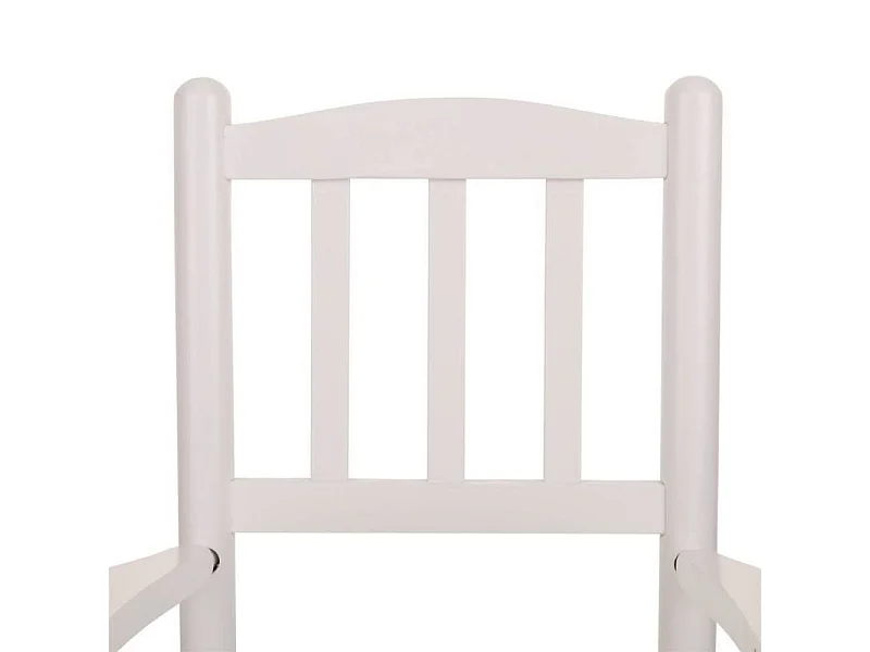 Chaise à bascule enfant en bois couleur miel 38x47x49.5h