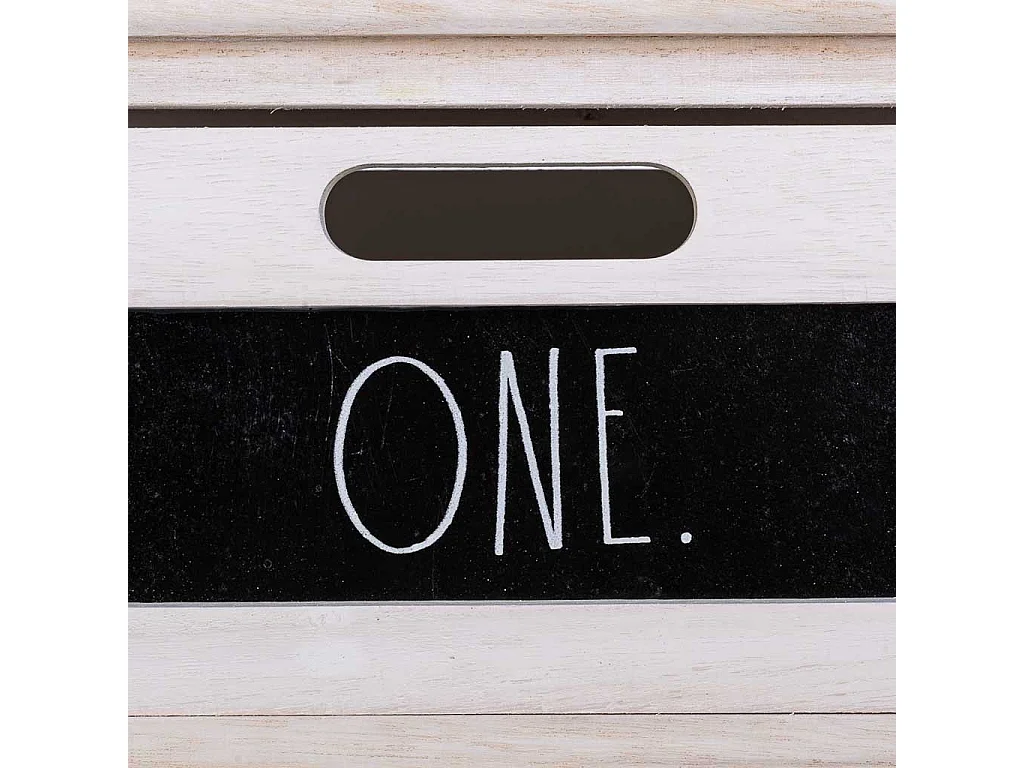 Chiffonnier En Bois Blanc 40x29x73h