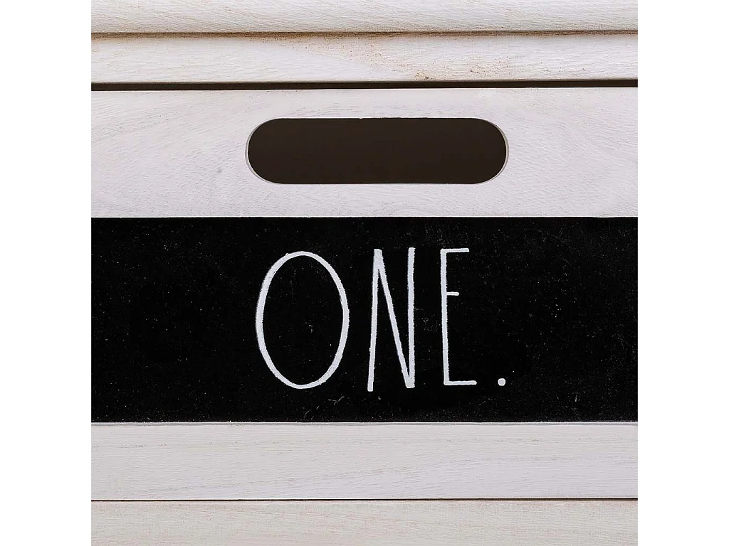 Chiffonnier En Bois Blanc 40x29x58h