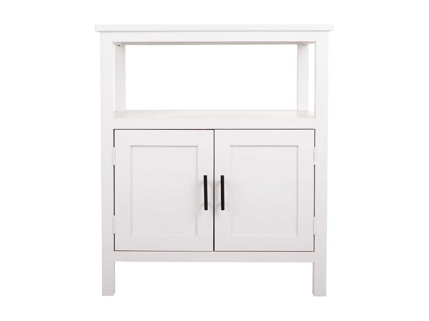 Aparador de madera blanco 68x40x80