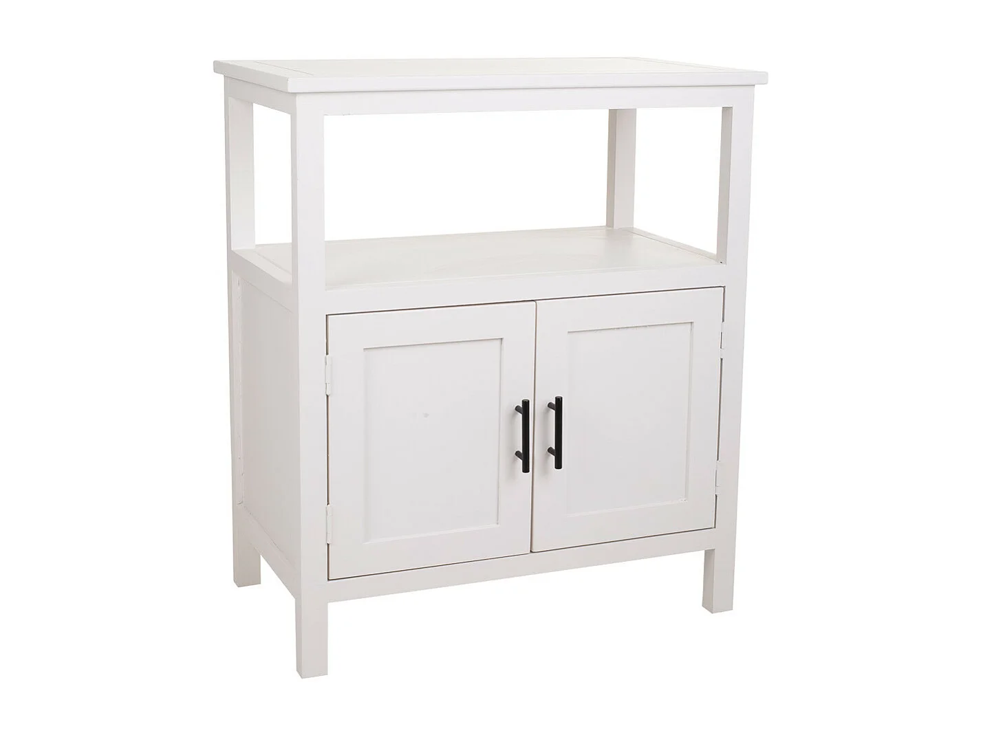 Aparador de madera blanco 68x40x80