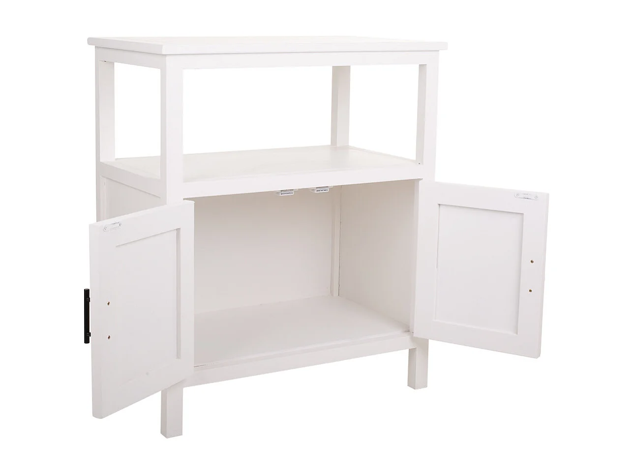 Aparador de madera blanco 68x40x80