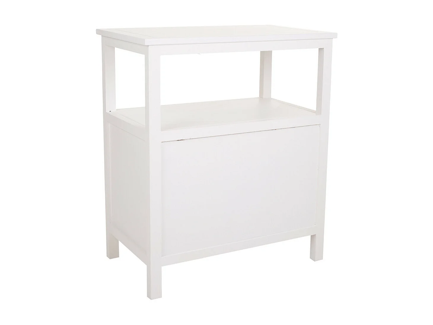 Aparador de madera blanco 68x40x80