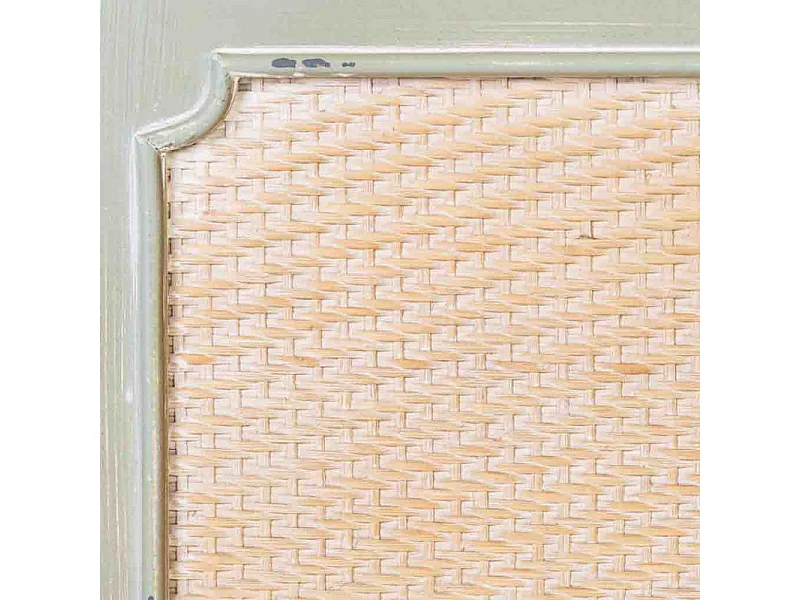 Aparador de madera verde 108x36x82