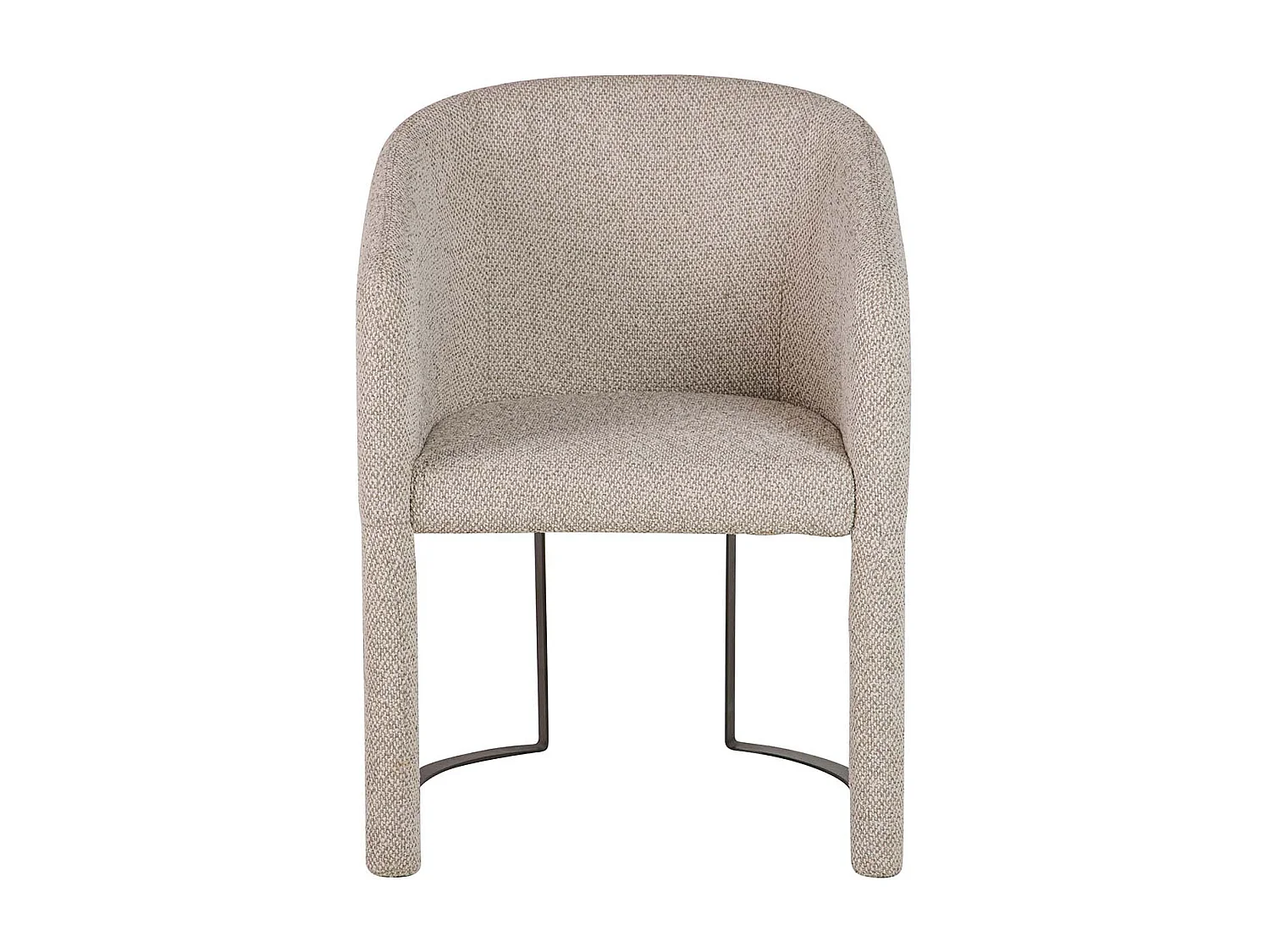 Tabouret en métal bleu 35 x 35 x 46 cm